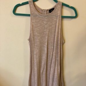 NWOT Mossimo Tank Top wi h Zipper Detail